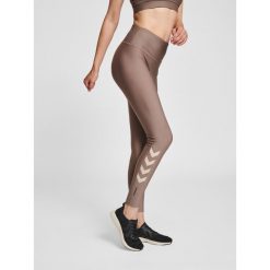 Damskie wysokie legginsy Hummel TE Tola. Szare legginsy damskie Hummel, bez wzorów, z dżerseju. Za 246.00 zł.