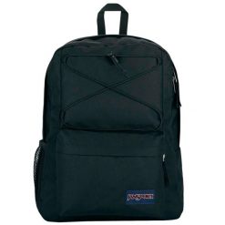 Plecak Jansport Flex Pack Black. Czarne plecaki męskie Jansport, bez wzorów, z materiału. Za 149.99 zł.