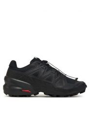 Salomon Buty do biegania Speedcross 6 Wide L41744000 Czarny. Czarne buty sportowe męskie Salomon, bez wzorów, z materiału, bez zapięcia, do biegania. Za 519.99 zł.