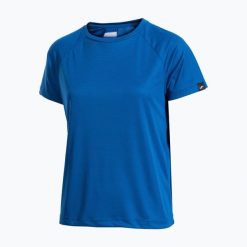 Koszulka do biegania damska Joma R-Night Iconic. Niebieskie koszulki sportowe damskie Joma, l, bez wzorów, bez ramiączek, do biegania. Za 119.99 zł.