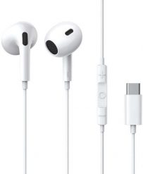 Słuchawki Baseus Przewodowe Encok CZ17 douszne USB-C - białe (6932172655884). Białe słuchawki douszne Baseus. Za 21.32 zł.