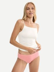 Triumph Top Beauty Layers 10227206 Kremowy Slim Fit. Białe topy damskie Triumph, xs, bez wzorów, z wiskozy, bez kołnierzyka, bez ramiączek. Za 89.99 zł.