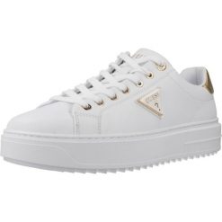 Buty GUESS FLJD12 LEA12 Biały. Białe obuwie trekkingowe damskie Guess, ze skóry, bez zapięcia. Za 595.11 zł.