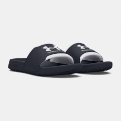 Klapki męskie Under Armour Ignite Select. Czarne klapki męskie Under Armour, bez wzorów, bez zapięcia. Za 109.99 zł.