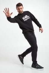 Bluza męska KARL LAGERFELD. Bluzy męskie KARL LAGERFELD, l, bez wzorów, bez ramiączek, bez kaptura. W wyprzedaży za 396.97 zł.