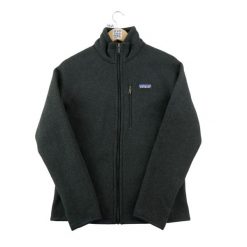 Second life - Kurtka polarowa damska z pełnym zamkiem - Jak nowy. Czarne kurtki sportowe damskie Patagonia, xs, bez wzorów, z polaru, bez ramiączek, bez kaptura, outdoorowe. Za 271.26 zł.
