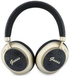Słuchawki Guess Nauszne Bluetooth ENC 4G Gold Script Metal czarny. Czarne słuchawki bezprzewodowe Guess. Za 171.87 zł.