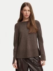 Marella Sweter Emme by Marella Arcadia 2625366312 Brązowy Regular Fit. Brązowe swetry nierozpinane damskie Marella, m, bez wzorów, bez kołnierzyka, bez ramiączek. Za 719.99 zł.