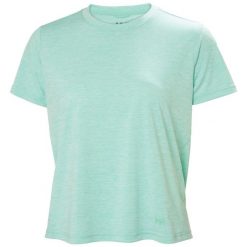 Damski jersey Helly Hansen Sval. Niebieskie koszulki sportowe damskie Helly Hansen, l, bez wzorów, z jersey, bez ramiączek. Za 205.50 zł.