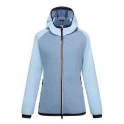 Damska bluza z kapturem Iselle z zamkiem błyskawicznym i polarem. Niebieskie bluzy damskie Regatta, l, bez wzorów, z materiału, bez ramiączek, z kapturem. Za 365.00 zł.