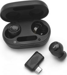 Słuchawki JBL Quantum TWS Air czarne (QUANTUMTWSAIRBLK). Czarne słuchawki bezprzewodowe JBL. Za 318.10 zł.