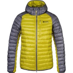 Kurtka z kapturem Rafiki Dante. Zielone kurtki męskie RAFIKI, bez wzorów, z puchu, sportowe, z kapturem. W wyprzedaży za 849.95 zł.