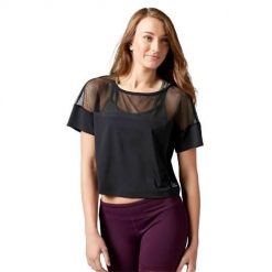Koszulka sportowa damska Reebok Cardio Fashion Top. Czarne koszulki sportowe damskie Reebok, m, bez wzorów, bez ramiączek. Za 145.00 zł.