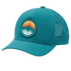 Czapka Z Daszkiem Dla Dorosłych Unisex Mountaincap 3D Stretch. Zielone czapki damskie Columbia, bez wzorów. Za 180.99 zł.