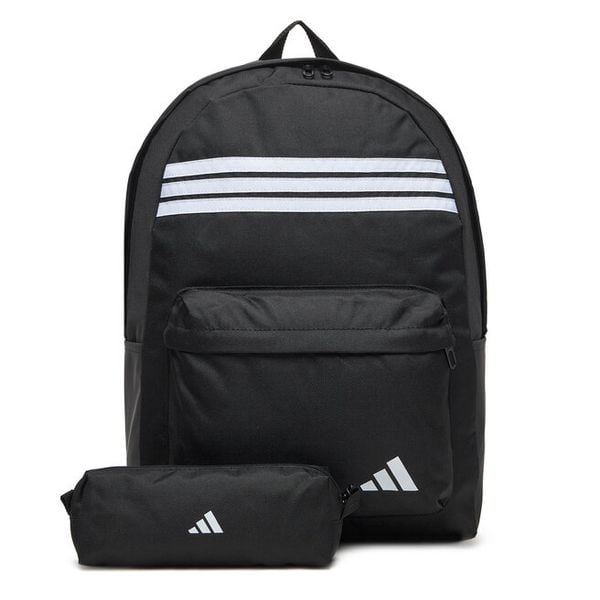 Plecak adidas. Czarne plecaki męskie Adidas, bez wzorów, sportowe. Za 116.99 zł.
