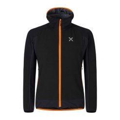 Kurtka przeciwwiatrowa męska Montura Premium Wind Hoody. Czarne kurtki męskie MONTURA, m, bez wzorów, sportowe, bez kaptura. Za 729.99 zł.