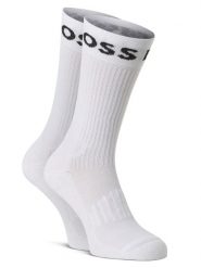 BOSS Skarpety pakowane po 2 szt. Mężczyźni Bawełna biały, 39-42. Białe skarpety męskie Boss, bez wzorów, z bawełny. Za 74.95 zł.