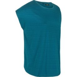 Shirt sportowy, krótki rękaw bonprix niebieskozielony. Koszulki sportowe damskie bonprix. Za 44.99 zł.