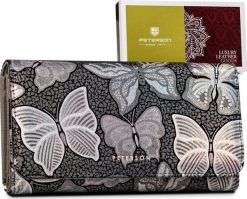 Peterson Duży, Skórzany Portfel Damski W Orientacji Poziomej. Portfele damskie Peterson. Za 275.18 zł.