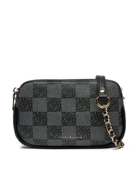 Steve Madden Torebka Bjuni SM13001430 Czarny. Czarne torebki do ręki damskie Steve Madden, bez wzorów, ze skóry, bez dodatków. Za 219.99 zł.