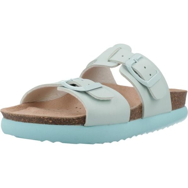 Sandały GEOX J SANDAL BUBBLEBOW Niebieski. Niebieskie buty zimowe męskie Geox, bez wzorów, z syntetyku, bez obcasa, bez zapięcia. Za 122.99 zł.
