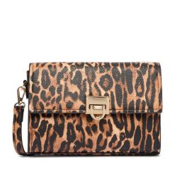 Torebka JENNY. Brązowe listonoszki damskie Jenny, bez wzorów, bez dodatków. Za 119.99 zł.