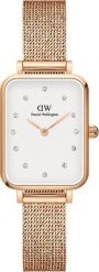 Zegarek Daniel Wellington Zegarek damski Daniel Wellington DW00100527 CYRKONIE różowe złoto. Czerwone zegarki damskie Daniel Wellington, złote. Za 625.00 zł.