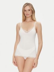 Ysabel Mora Top 19048 Écru Slim Fit. Koszule nocne damskie ysabel mora, bez wzorów, z syntetyku, bez ramiączek. Za 59.99 zł.