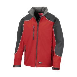 Kurtka softshell z kapturem Result Ice Fell. Czarne kurtki męskie RESULT, m, bez wzorów, z elastanu, z kapturem. Za 318.00 zł.