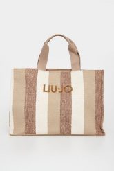 Torebka płócienna shopperka LIU JO. Shopperki damskie Liu Jo, bez wzorów, bez dodatków. Za 469.00 zł.