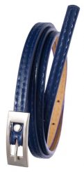 Pasek damski Cavaldi BB-CV-11 granatowy 110. Niebieskie paski damskie 4U Cavaldi, z aplikacjami, ze skóry ekologicznej. Za 19.99 zł.