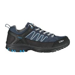 Buty trekkingowe CMP Sun. Niebieskie trekkingi męskie CMP, z gumy, bez zapięcia. Za 309.99 zł.