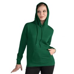 Damska Gładka Bluza Sportowa Przez Głowę Kaptur. Zielone bluzy damskie SG, l, bez wzorów, sportowe, bez ramiączek, bez kaptura. Za 93.99 zł.