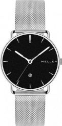 Zegarek MELLER Zegarek męski Meller 3PN-2SILVER srebrny. Szare zegarki męskie Meller, bez wzorów, srebrne. Za 381.00 zł.