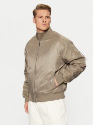 Calvin Klein Jeans Kurtka bomber 00040EM524 Brązowy Regular Fit. Brązowe kurtki męskie Calvin Klein Jeans, m, bez wzorów, z jeansu, bez kaptura. Za 399.99 zł.