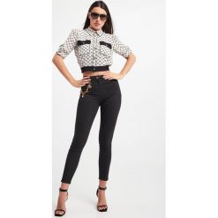 JEANSY ELISABETTA FRANCHI. Jeansy damskie Elisabetta Franchi, bez wzorów, z jeansu. W wyprzedaży za 773.27 zł.