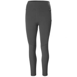Damskie legginsy 7/8 Helly Hansen Blaze. Brązowe legginsy damskie Helly Hansen, bez wzorów. Za 468.00 zł.