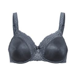 Triumph "Biustonosz ""Minimizer""" Ladyform Soft szaroniebieski female szary/niebieski 75C. Niebieskie bielizna sportowa damska Triumph, bez wzorów, z koronki. W wyprzedaży za 109.00 zł.