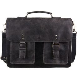 Torba męska skórzana Canaletto vintage laptop do 15″ TM530s343. Szare torby na laptopa damskie bez wzorów, ze skóry. Za 520.00 zł.