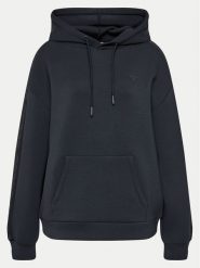 Guess Bluza Brenda V2YQ18 K7UW2 Niebieski Regular Fit. Niebieskie bluzy damskie Guess, s, z aplikacjami, z wiskozy, bez ramiączek, bez kaptura. Za 219.99 zł.