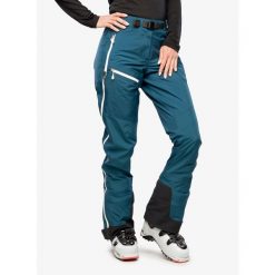 Spodnie z membraną damskie La Sportiva Alpine Guide GTX Pant. Niebieskie spodnie sportowe damskie La Sportiva, bez wzorów, sportowe, trekkingowe. Za 1,773.99 zł.