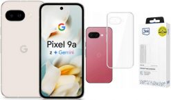 Smartfon Pixel 9A 5G 8/128GB Porcelanowy (99936223) + Etui Clear Case. Białe smartfony Google. Za 2,009.00 zł.