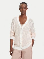 Fracomina Kardigan FS26ST8004K41501 Beżowy jasny Regular Fit. Brązowe kardigany damskie Fracomina, xl, bez wzorów, z lyocellu, bez kołnierzyka. Za 539.99 zł.