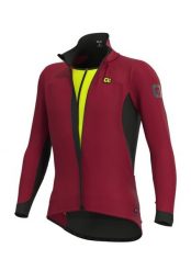 Kurtka rowerowa męska Alé Cycling R-EV1 Future Warm L Bordowy. Czarne kurtki sportowe męskie ALÉ CYCLING, na jesień, l, bez wzorów, z elastanu, bez kaptura, rowerowe. Za 529.99 zł.