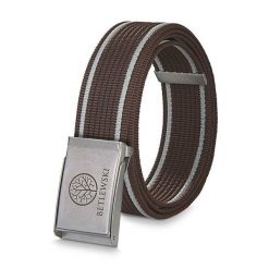 Pasek parciany BETLEWSKI PRC-07_SR-2 L brązowy. Brązowe paski męskie Betlewski, z materiału. Za 34.99 zł.