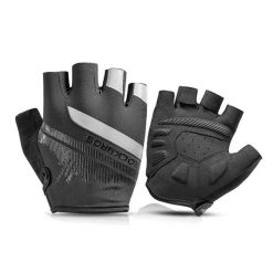 Rękawiczki rowerowe rockbros rozmiar XX: - czarne. Czarne rękawiczki damskie ROCKBROS, bez wzorów. Za 54.99 zł.