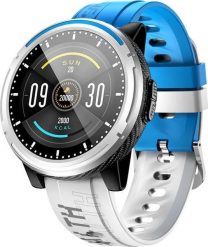 Smartwatch Kumi M1 Biało-niebieski (KU-M1/BE). Białe zegarki smartwatch Kumi, bez wzorów. Za 37.82 zł.