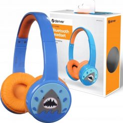 Słuchawki Denver Denver BTH-107BU Kinder BT Over-Ear Headset blau. Słuchawki nauszne Denver. Za 73.84 zł.