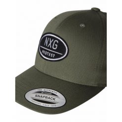 Czapka z daszkiem UNI PROTEST Nxg Nagiri. Zielone czapki damskie Protest, bez wzorów, z materiału, eleganckie. Za 139.99 zł.