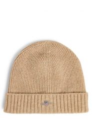 Gant Czapka Kobiety beżowy, ONE SIZE. Brązowe czapki damskie GANT, bez wzorów, z dzianiny. Za 179.95 zł.